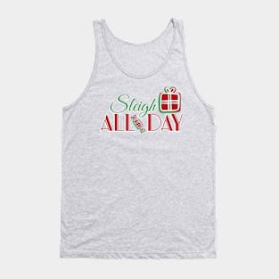 Sleigh All Day Christmas Tank Top